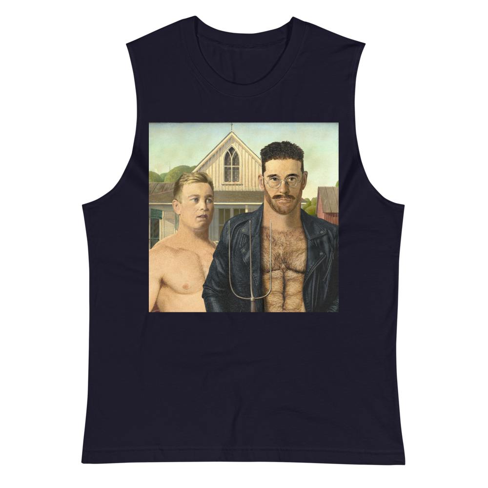 American Gaythic (Muscle Shirt)-Muscle Shirt-Swish Embassy