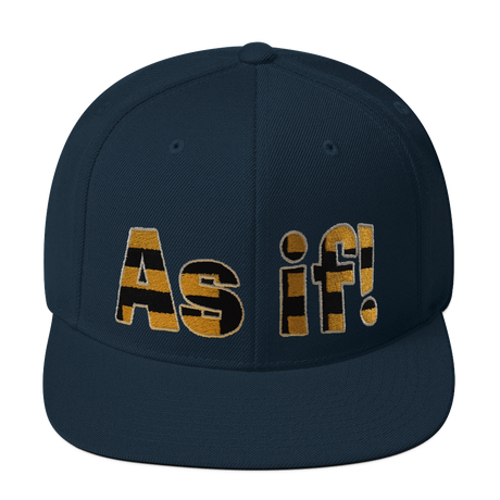 As If! (Baseball Cap)-Headwear-Swish Embassy