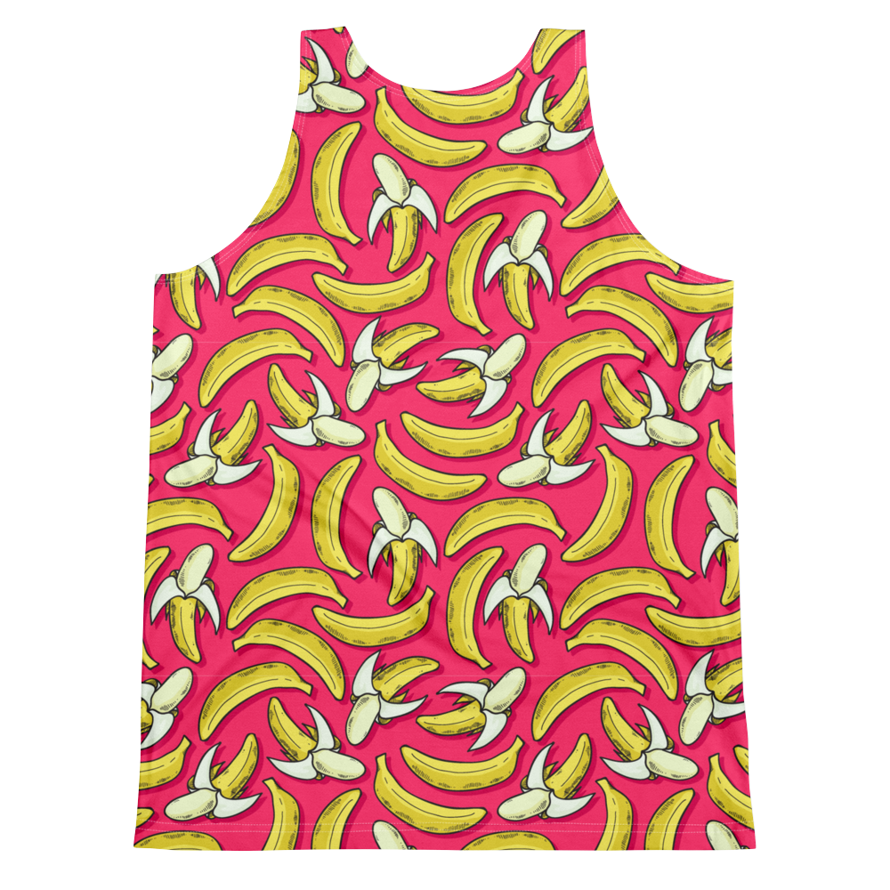 Bananas (Allover Tank Top)-Allover Tank Top-Swish Embassy