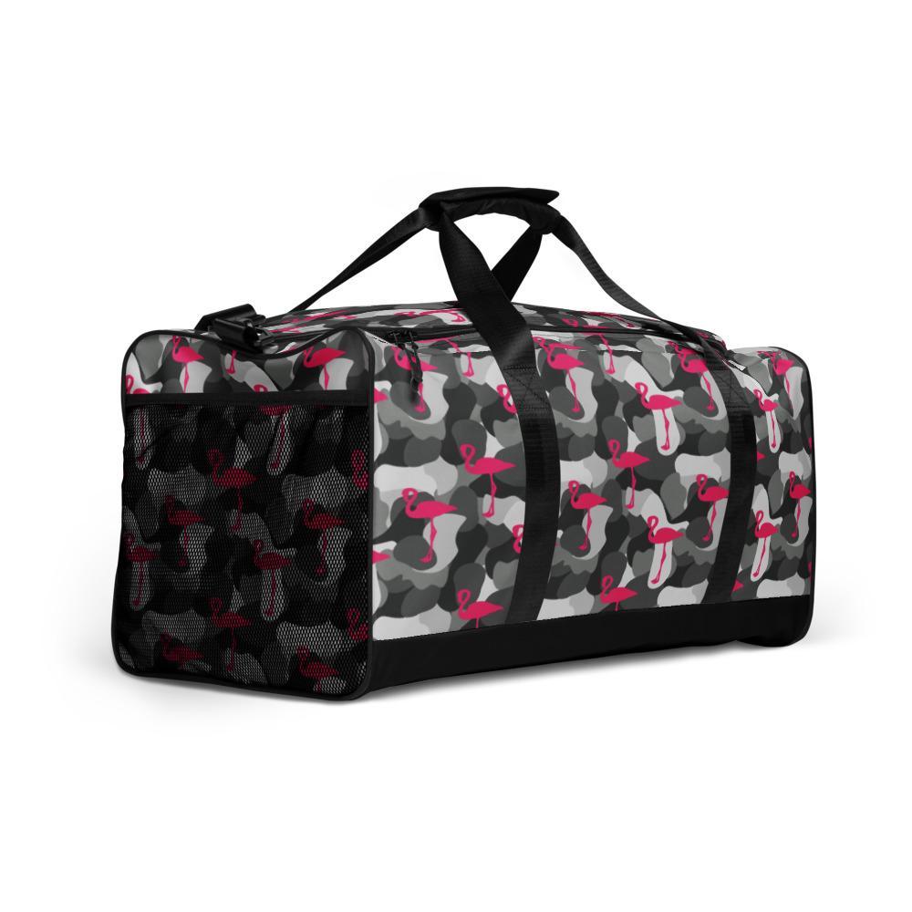 Battle Flamingo (Duffle bag)-Duffle Bag-Swish Embassy