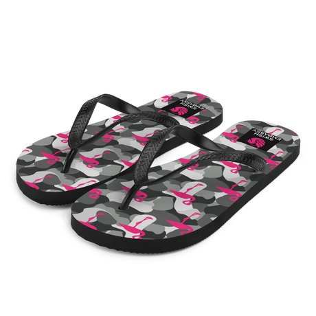 Battle Flamingo (Flip Flops)-Flip Flops-Swish Embassy