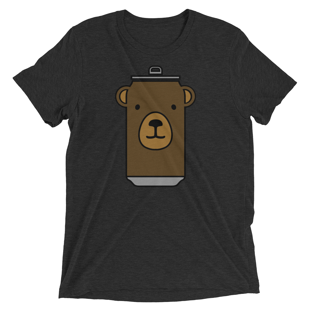 Bear Can (Retail Triblend)-Triblend T-Shirt-Swish Embassy