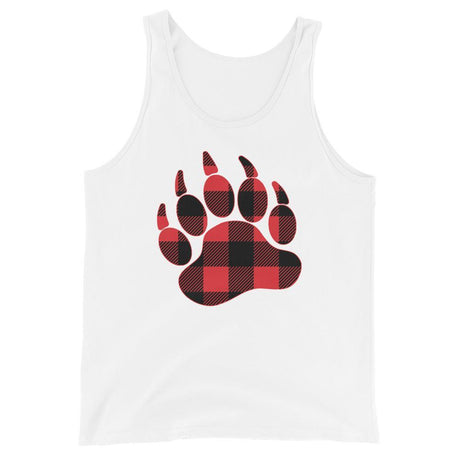 Bear Paw Plaid (Tank Top)-Tank Top-Swish Embassy