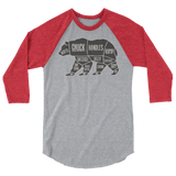 Bear's Anatomy (Raglan)-Raglan-Swish Embassy