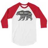 Bear's Anatomy (Raglan)-Raglan-Swish Embassy