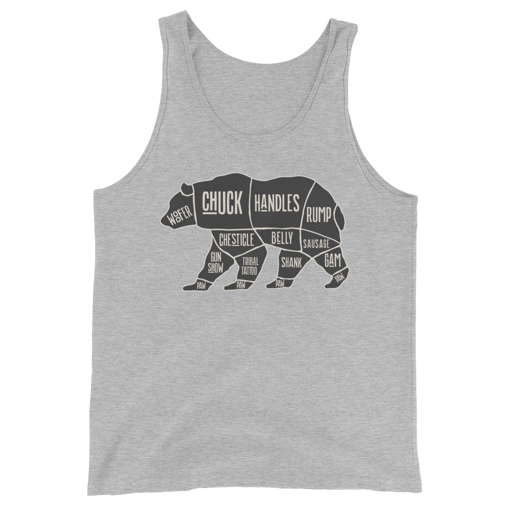 Bear's Anatomy (Tank Top)-Tank Top-Swish Embassy