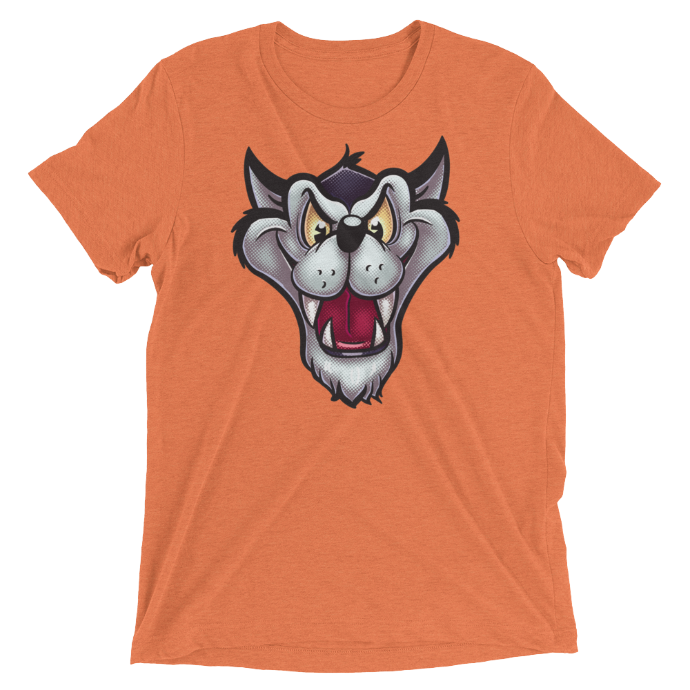 Big Bad Wolf (Retail Triblend)-Triblend T-Shirt-Swish Embassy