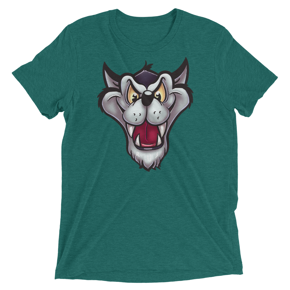 Big Bad Wolf (Retail Triblend)-Triblend T-Shirt-Swish Embassy