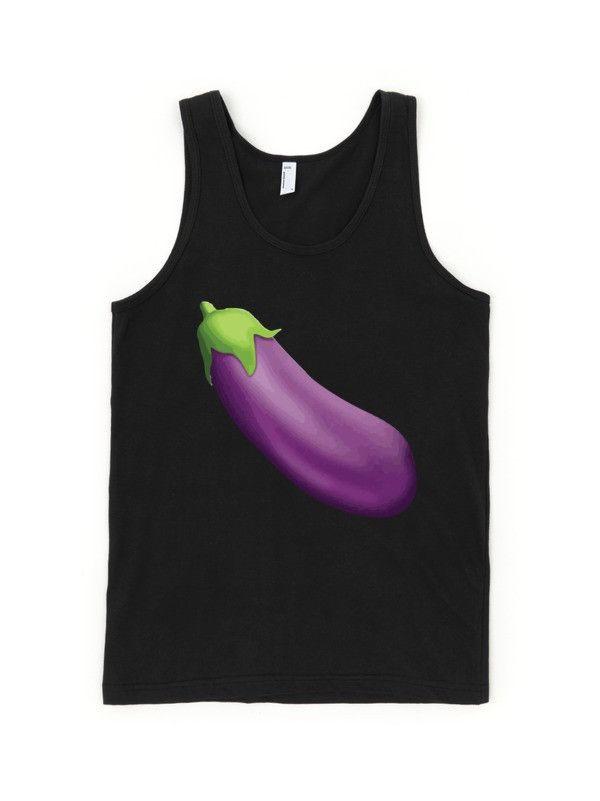 Big Fat Eggplant Tank-Tank Top-Swish Embassy