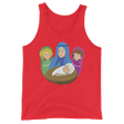 Birth of Cheesecake (Tank Top)-Christmas Tanks-Swish Embassy