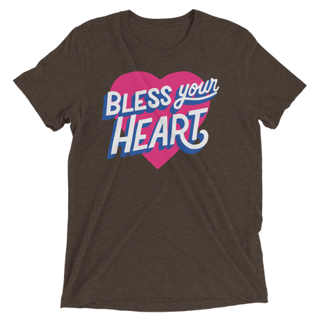 Bless Your Heart (Retail Triblend)-Triblend T-Shirt-Swish Embassy