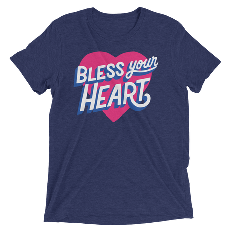 Bless Your Heart (Retail Triblend)-Triblend T-Shirt-Swish Embassy