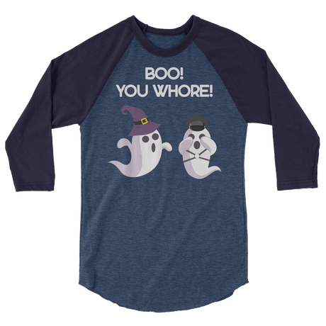 Boo! You Whore! (Raglan)-Raglan-Swish Embassy