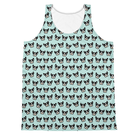 Boston Terrier (Allover Tank Top)-Allover Tank Top-Swish Embassy