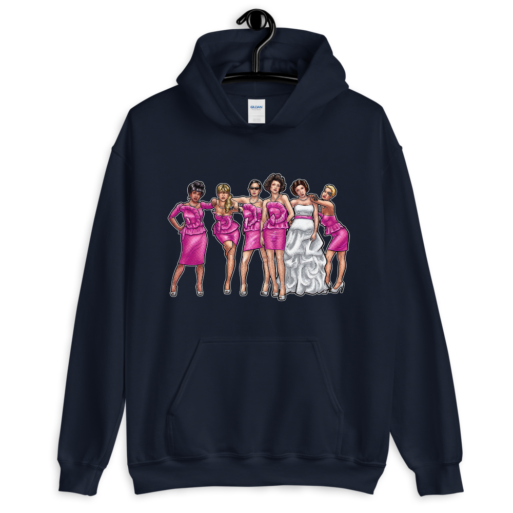 Bridesmaids from Outer Space (Hoodie)-Hoodie-Swish Embassy