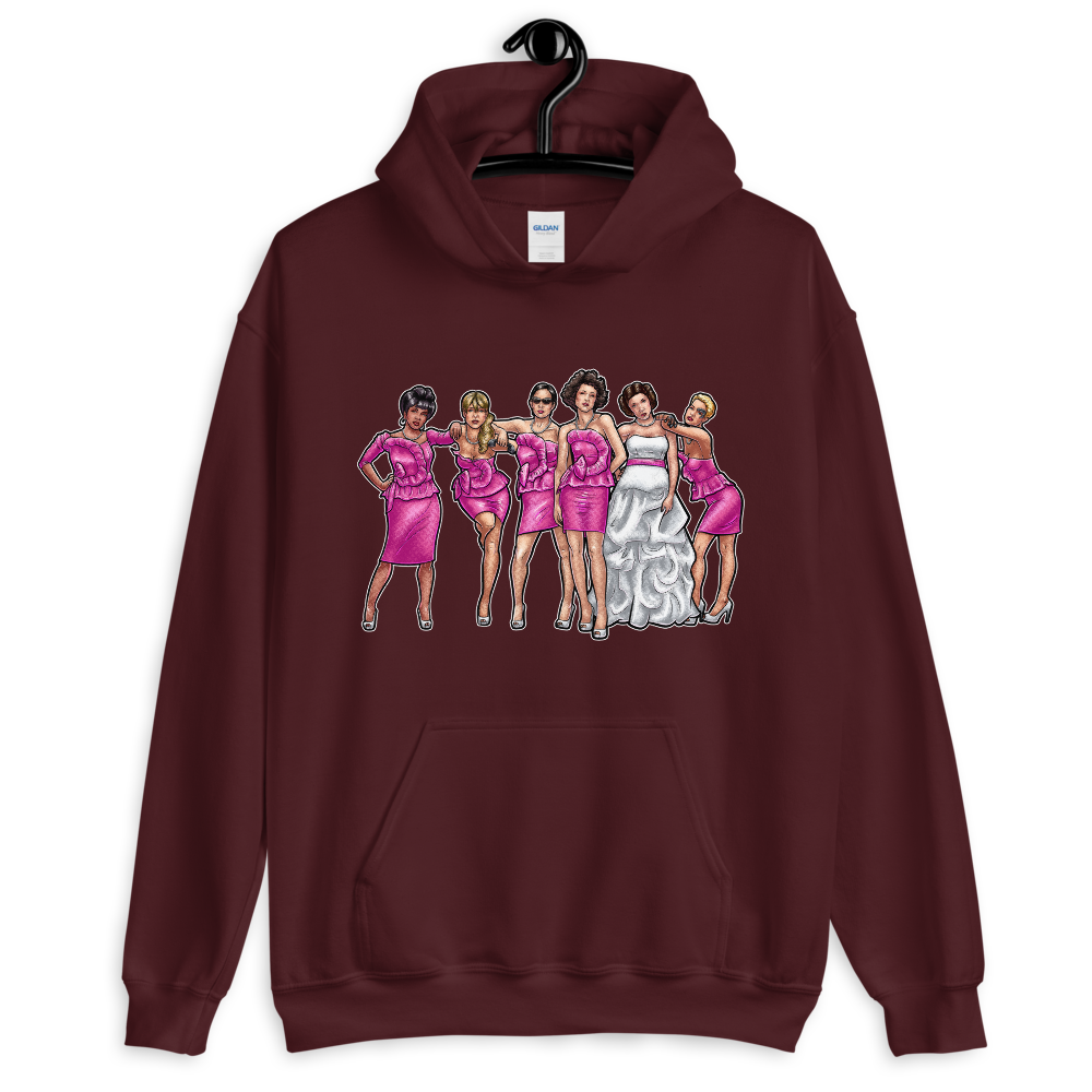 Bridesmaids from Outer Space (Hoodie)-Hoodie-Swish Embassy