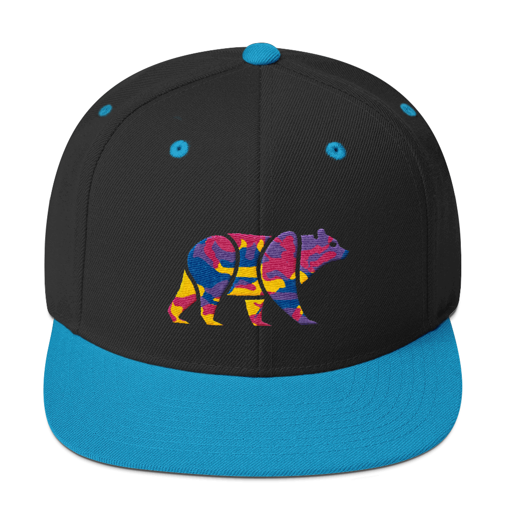 Camo Bear (Baseball Cap)-Headwear-Swish Embassy