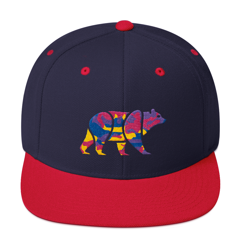 Camo Bear (Baseball Cap)-Headwear-Swish Embassy