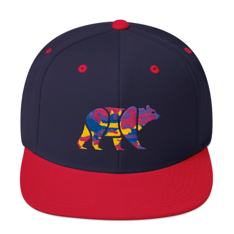 Camo Bear (Baseball Cap)-Headwear-Swish Embassy