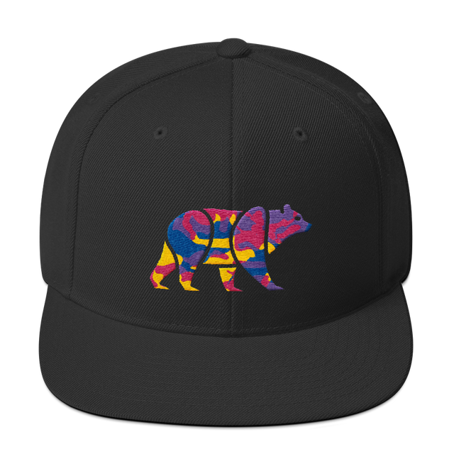 Camo Bear (Baseball Cap)-Headwear-Swish Embassy