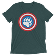 Cap'n Ameribear (Retail Triblend)-Triblend T-Shirt-Swish Embassy