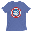 Cap'n Ameribear (Retail Triblend)-Triblend T-Shirt-Swish Embassy