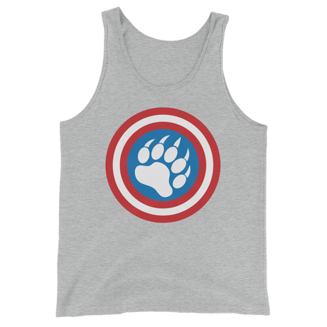 Cap'n Ameribear (Tank Top)-Tank Top-Swish Embassy