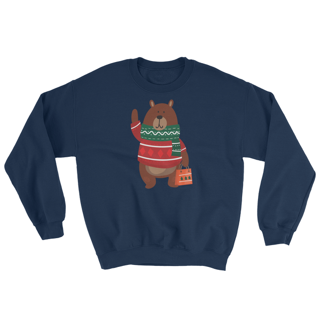 Christmas Bear (Long Sleeve)-Long Sleeve-Swish Embassy