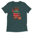 Christmas Bear (Retail Triblend)-Triblend T-Shirt-Swish Embassy