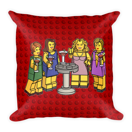 Cosmopolitan Girls (Pillow)-Pillow-Swish Embassy