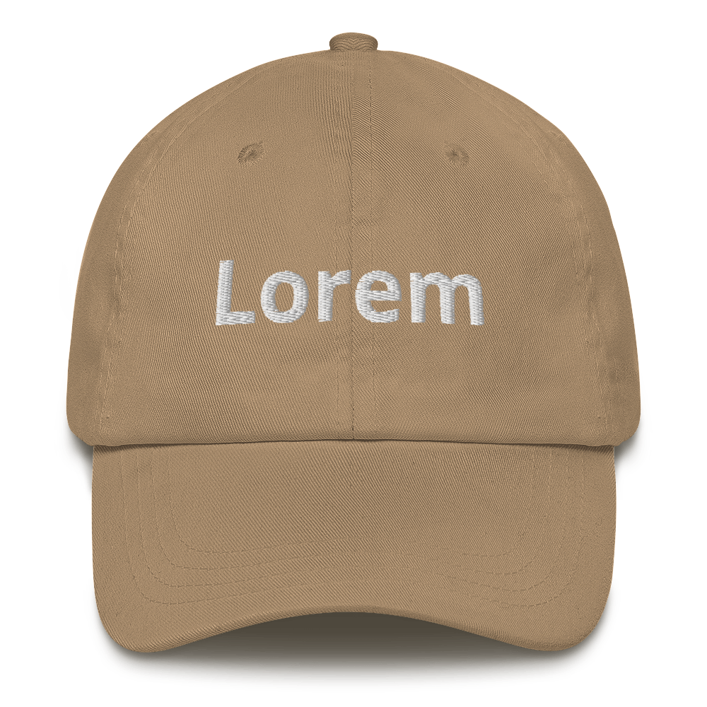 Dad hat: 1 line-Swish Embassy