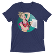 Desperately Seeking (Retail Triblend)-Triblend T-Shirt-Swish Embassy