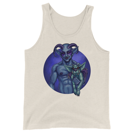 Dog and Demon (Tank Top)-Tank Top-Swish Embassy