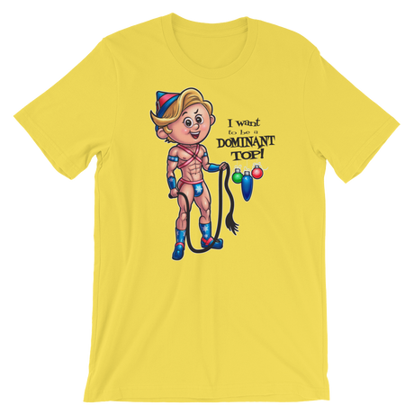 Dom Top Elf-Christmas T-Shirts-Swish Embassy