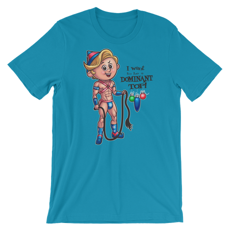 Dom Top Elf-Christmas T-Shirts-Swish Embassy