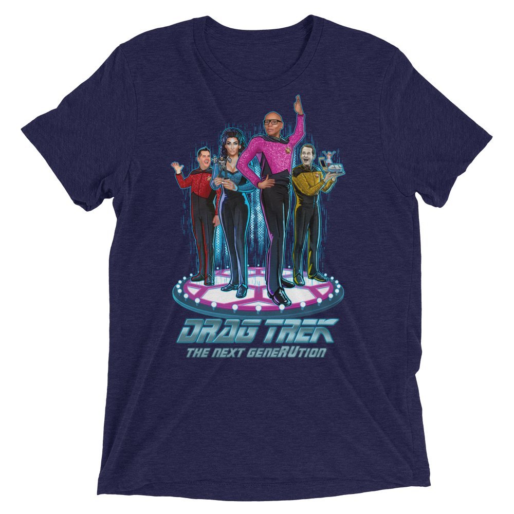 Drag Trek (Retail Triblend)-Triblend T-Shirt-Swish Embassy