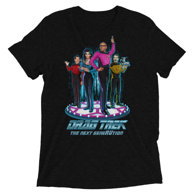 Drag Trek (Retail Triblend)-Triblend T-Shirt-Swish Embassy