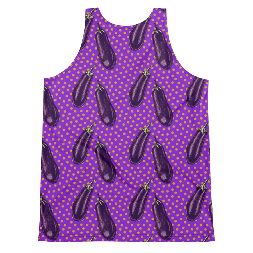 Eggplant (Allover Tank Top)-Allover Tank Top-Swish Embassy