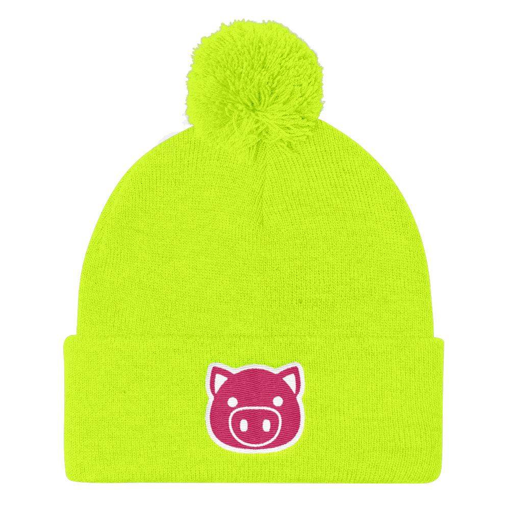 Emoji Pig (Beanie)-Beanie-Swish Embassy