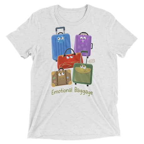 Emotional Baggage (Retail Triblend)-Triblend T-Shirt-Swish Embassy