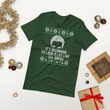 Ew David (Ugly Christmas)-Christmas T-Shirts-Swish Embassy