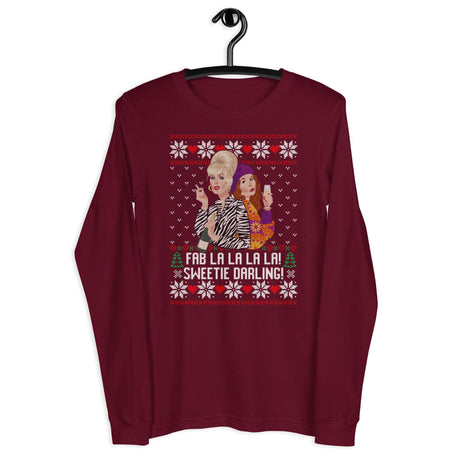 Fab La La La La (Ugly Christmas)-Christmas T-Shirts-Swish Embassy