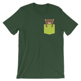 Faux Pocket Bear-T-Shirts-Swish Embassy