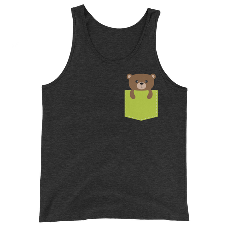 Faux Pocket Bear (Tank Top)-Tank Top-Swish Embassy