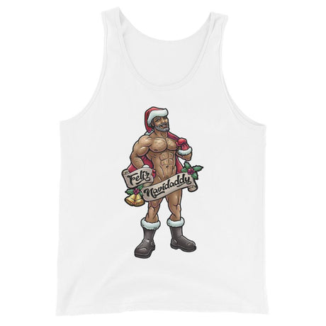 Feliz Navidaddy (Tank Top)-Christmas Tanks-Swish Embassy