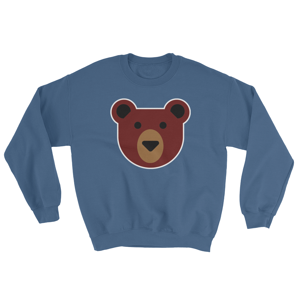 Flat Bear (Long Sleeve)-Long Sleeve-Swish Embassy