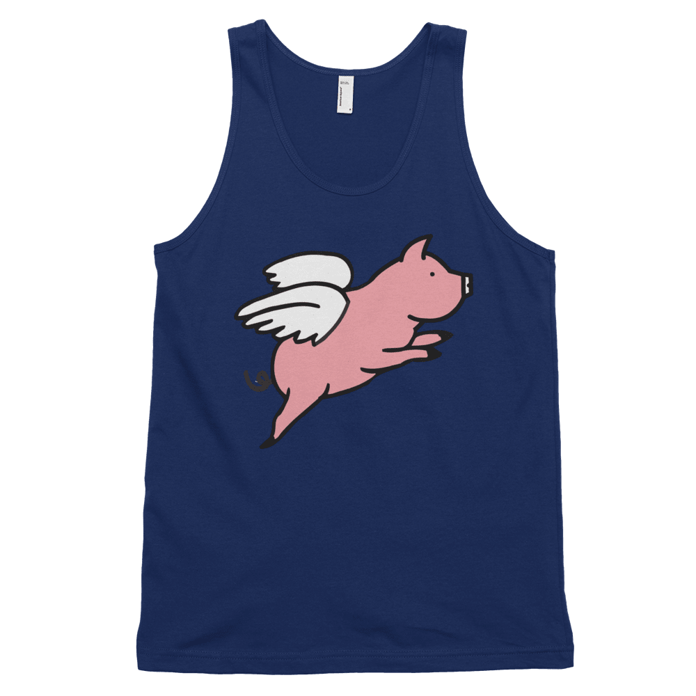 Flying Pig (Tank Top)-Tank Top-Swish Embassy