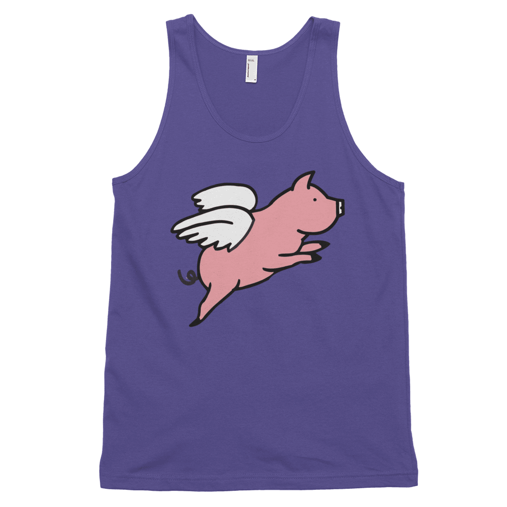 Flying Pig (Tank Top)-Tank Top-Swish Embassy