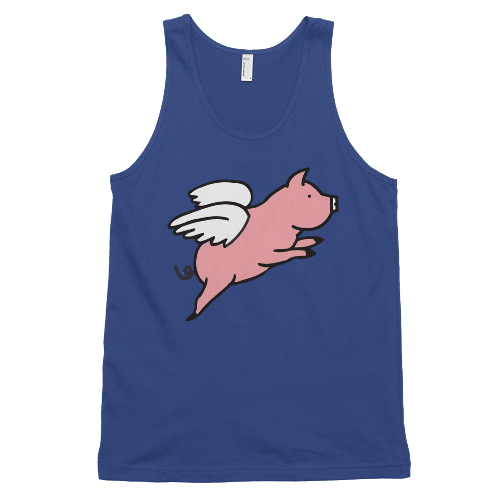 Flying Pig (Tank Top)-Tank Top-Swish Embassy