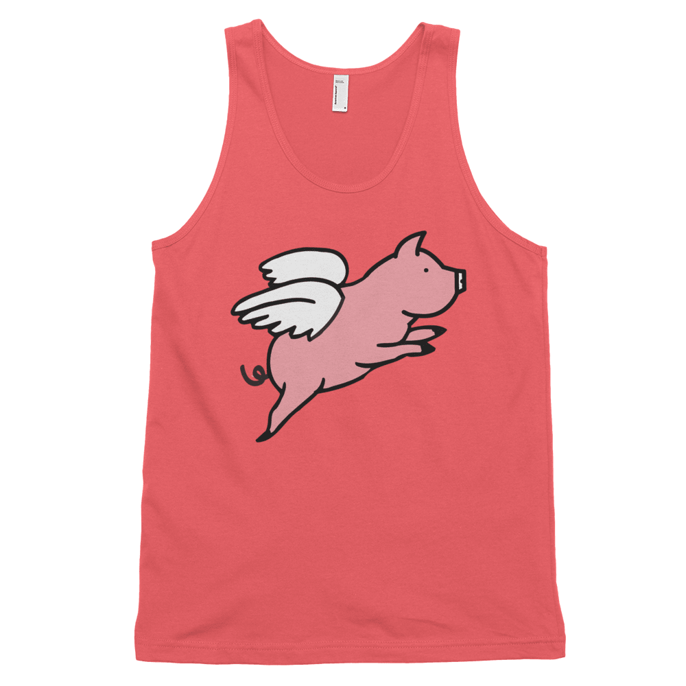 Flying Pig (Tank Top)-Tank Top-Swish Embassy